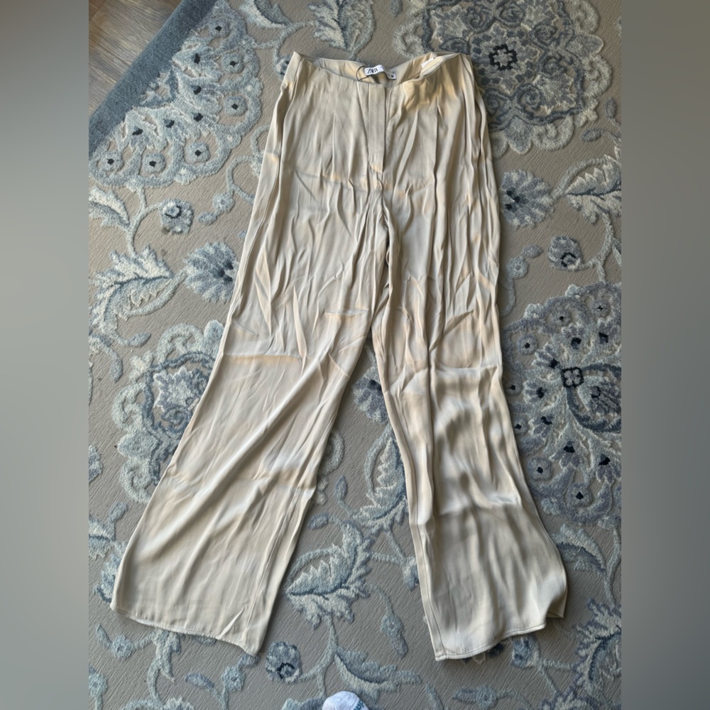Zara Silk Trousers